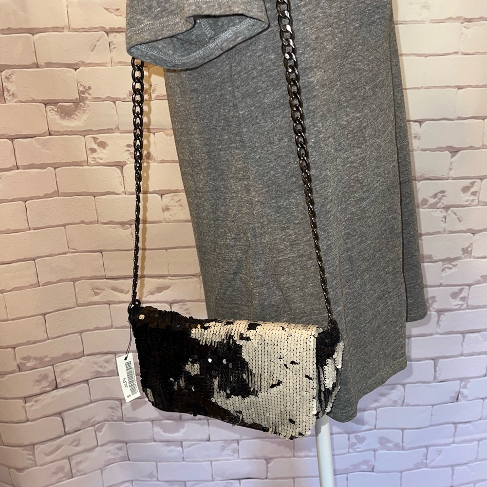 Sequin evening bag /clutch (flips colors)